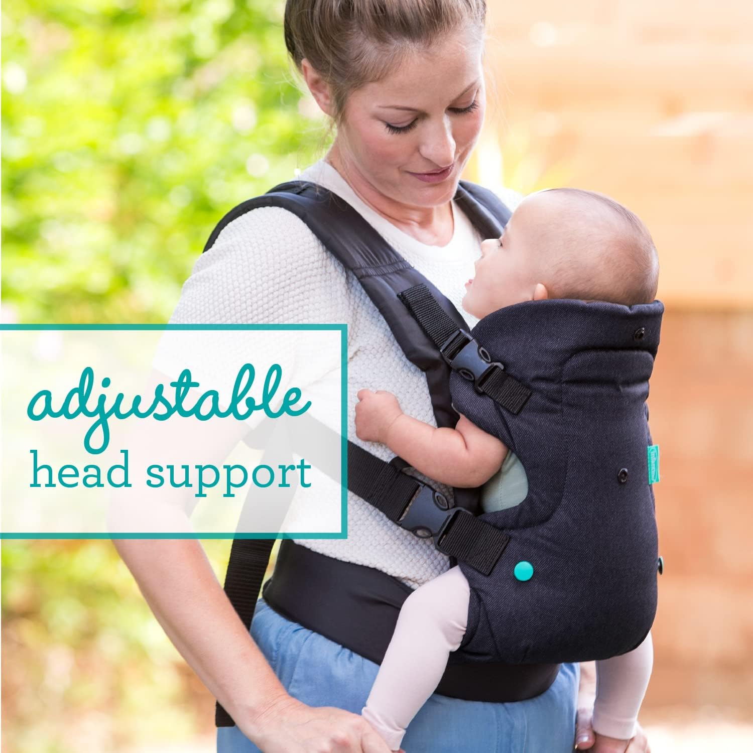 4-in-1 Convertible Baby Carrier With Lumbar Support