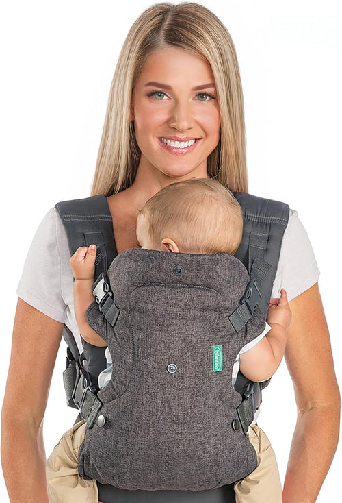 4-in-1 Convertible Baby Carrier With Lumbar Support