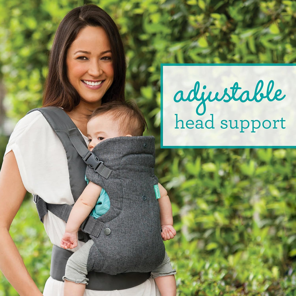 4-in-1 Convertible Baby Carrier With Lumbar Support